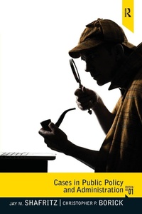 Enlarge image Cover: Cases in Public Policy and Administration - Routledge