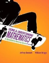 Enlarge image Cover: Using and Understanding Mathematics - Pearson
