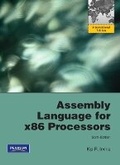 Cover: Assembly Language for x86 Processors - Pearson