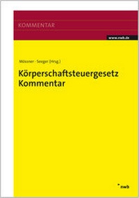 Abbildung von: Körperschaftsteuergesetz. Kommentar - NWB