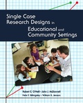 Cover: Single Case Research Designs in Educational and Community Settings - Pearson
