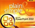 Cover: Microsoft PowerPoint 2010 Plain & Simple - Microsoft Press