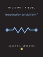 Cover: Introduction to Multisim for Electric Circuits - Pearson