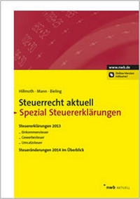 Abbildung von: Steuerrecht aktuell Spezial Steuererklärungen 2013 - NWB