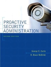 Enlarge image Cover: Proactive Security Administration - Pearson