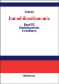 Cover: Immobilien&ouml;konomie - De Gruyter Oldenbourg