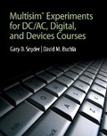 Cover: MultiSim Experiments for DC/AC Digital, and Devices Courses - Pearson
