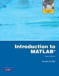 Enlarge image Cover: Introduction to MATLAB - Pearson