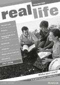 Cover: Real life Global Intermediate Test Book & Test Audio CD Pack - Pearson Longman