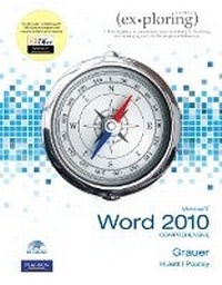 Enlarge image Cover: Exploring Microsoft Office Word 2010 Comprehensive - Pearson
