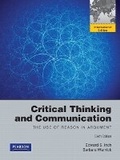 Cover: Critical Thinking and Communication - Pearson