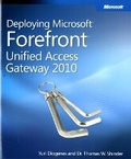 Cover: Deploying Microsoft Forefront Unified Access Gateway 2010 - Microsoft Press