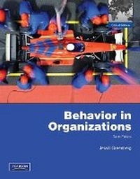 Enlarge image Cover: Behavior in Organizations:Global Edition - Pearson Education Limited