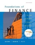 Cover: Foundations of Finance - Prentice Hall