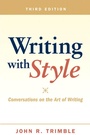 Cover: Writing with Style: Conversations on the Art of Writing - Pearson