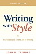 Cover: Writing with Style: Conversations on the Art of Writing - Pearson