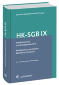 Cover: HK - SGB IX Handkommentar zum Sozialgesetzbuch IX - Luchterhand