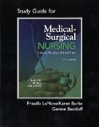 Enlarge image Cover: Student Study Guide for Medical-Surgical Nursing - Pearson