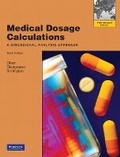 Cover: Medical Dosage Calculations - Pearson