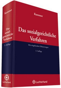 Abbildung von: Das sozialgerichtliche Verfahren - Luchterhand