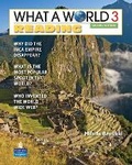 Cover: WHAT A WORLD 3 READING 2/E STUDENT BOOK 138201 - Pearson Education (US)