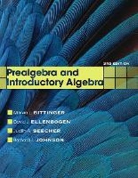 Enlarge image Cover: Prealgebra and Introductory Algebra - Pearson