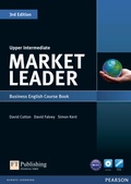 Cover: Market Leader 3rd Edition Upper Intermediate Coursebook & DVD-Rom Pack - Pearson Longman