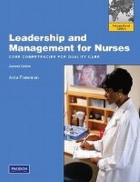 Abbildung von: Leadership and Management for Nurses - Pearson