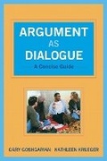 Cover: Argument as Dialogue - Pearson