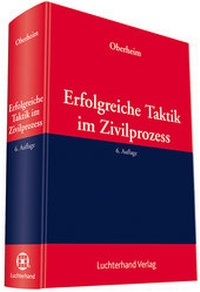 Abbildung von: Erfolgreiche Taktik im Zivilprozess - Luchterhand