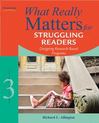 Enlarge image Cover: What Really Matters for Struggling Readers: Designing Research-Based Programs - Pearson