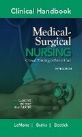 Cover: Clinical Handbook for Medical-Surgical Nursing - Pearson