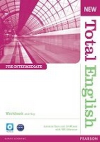 Enlarge image Cover: New Total English Pre-Intermediate Workbook with Key and Audio CD Pack - Pearson Longman