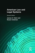 Cover: American Law and Legal Systems - Routledge