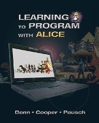 Abbildung von: Learning to Program with Alice (w/ CD ROM) - Pearson