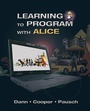 Cover: Learning to Program with Alice (w/ CD ROM) - Pearson