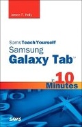 Cover: Sams Teach Yourself Samsung GALAXY Tab in 10 Minutes - Sams Publishing