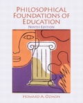 Cover: Philosophical Foundations of Education - Pearson