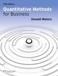 Cover: Quantitative Methods for Business - Financial Times Prentice Hall