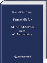 Abbildung von: Festschrift für Kurt Kemper zum 65. Geburtstag - Luchterhand