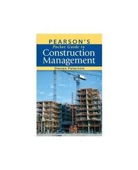 Enlarge image Cover: Pearson's Pocket Guide to Construction Management - Pearson