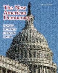Enlarge image Cover: New American Democracy, The Plus MyPoliSciLab with eText -- Access Card Package - Pearson