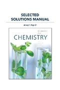 Cover: Selected Solutions Manual for Chemistry - Pearson