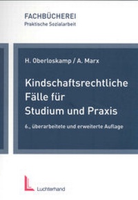Abbildung von: Kindschaftsrechtliche Fälle für Studium und Praxis - Luchterhand