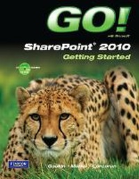 Enlarge image Cover: GO! with Microsoft SharePoint 2010 Getting Started - Pearson