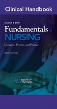 Cover: Clinical Handbook for Kozier & Erb's Fundamentals of Nursing - Pearson