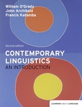 Cover: Contemporary Linguistics - Longman