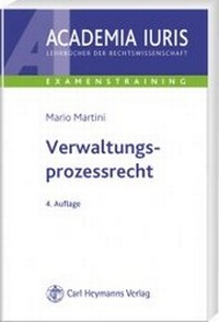 Abbildung von: Verwaltungsprozessrecht - Luchterhand