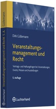 Cover: Veranstaltungsmanagement und Recht - Vahlen
