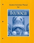 Cover: Student Activities Manual for Golosa - Pearson